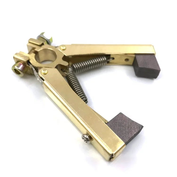 China Manufacturer Electric Brass Carbon Brush Holder For Cable Drum
