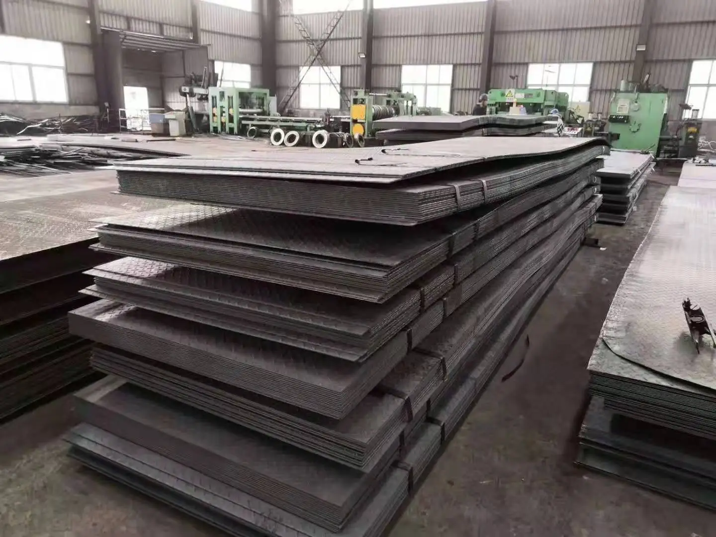 MS Carbon Steel Tear Drop Chequered  Steel Plate