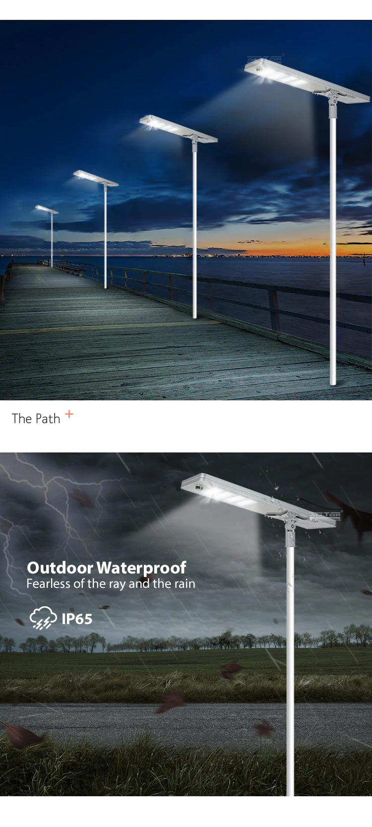 waterproof solar panel led lights best quality supplier-13