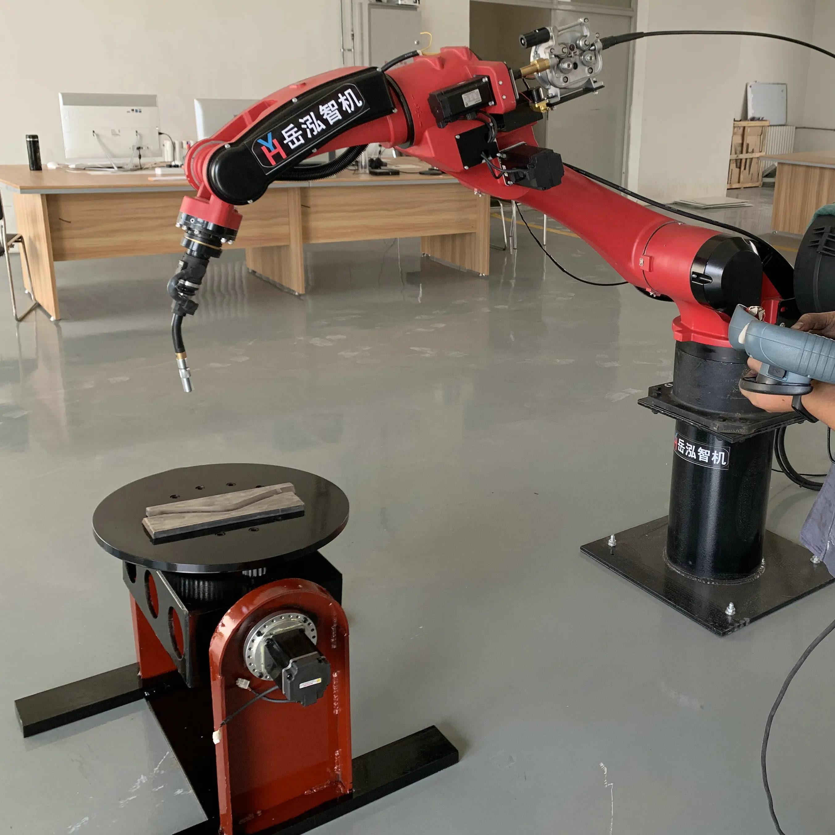 Automatic Production Line Of Industrial Welding Robot Machine Buy