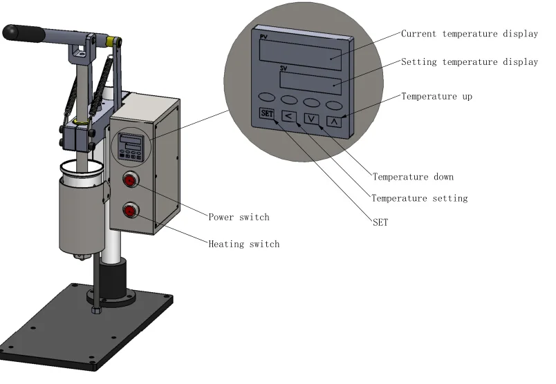 Desktop Mini Injection Molding Machine. Настольный ручной пресс для литья пластмасс desktop Injection Molding Press.