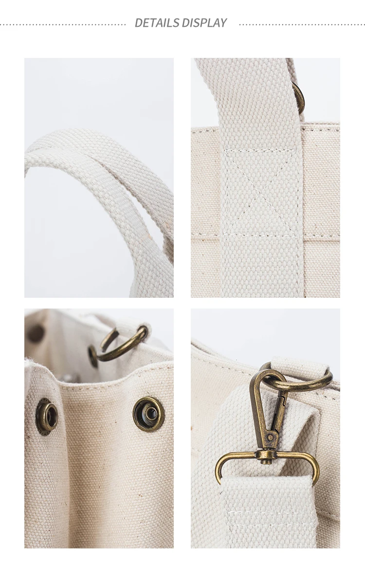 Multifunction Large Canvas Shoulder Bag Canvas Tote Shoulder Bag Canvas Messenger Bag Shoulder