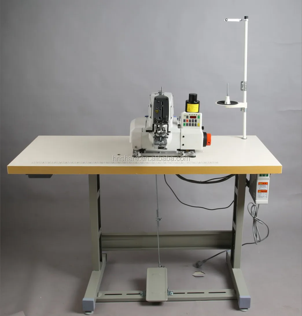Shirt Sewing Effect Automatic Bra Button Making Hole Sewing Machine