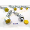 hot metric straight double tube light fitting with reflector