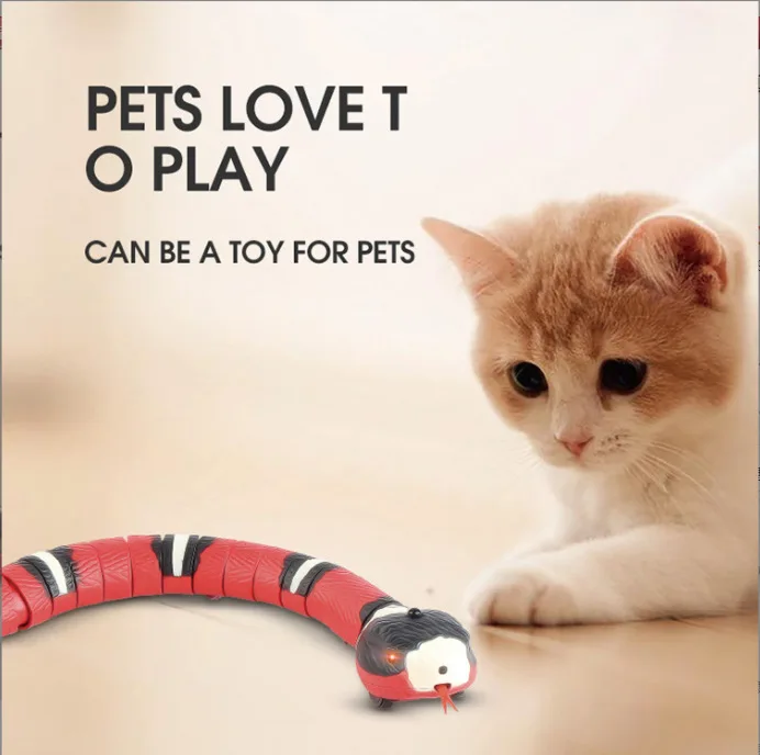 electric snake cat toy