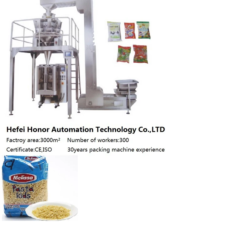 Multihead Weigher Combination Scale With Packaging Machine Nuts Chips ...