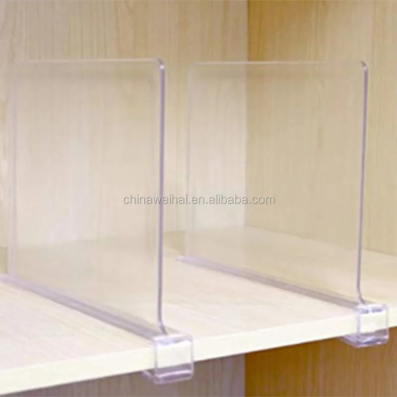Shelf Dividers Acrylic Acrylic Shelf Dividers Buy Shelf Dividers
