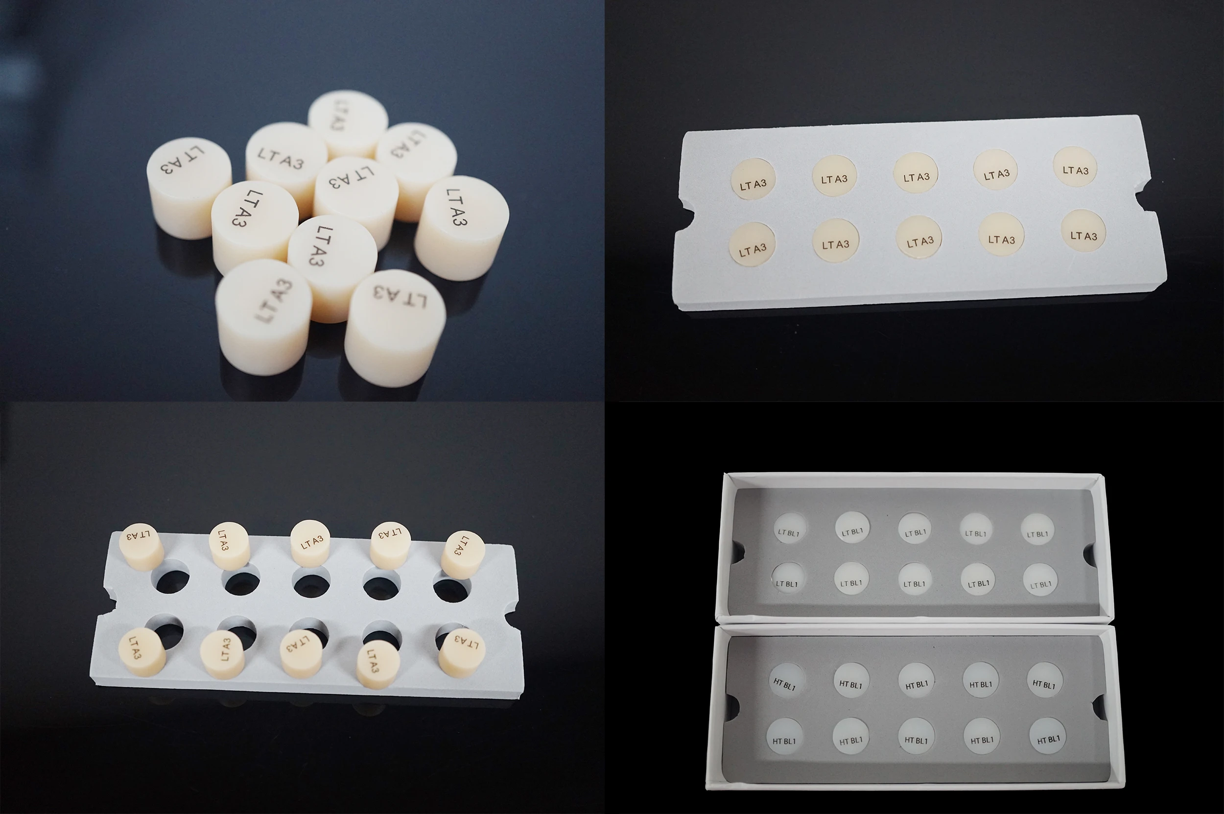 dental ceramic glass ceramic press emax ingots