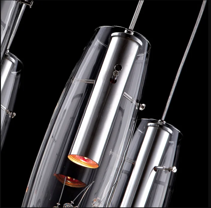 Personality Kitchen Pendant Light Glass Cup Luxury Ceiling Led Pendant