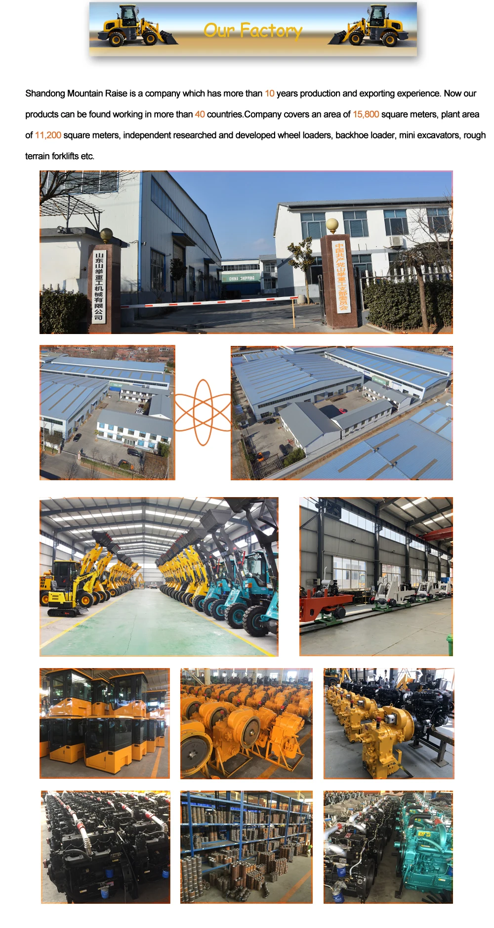 Garden miniloader wheel loader mini