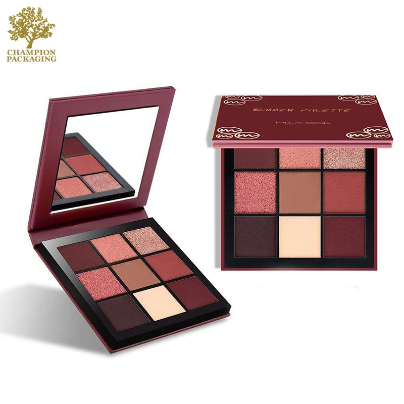 2021 Wholesale White Empty Eyeshadow Makeup Compact Palette Packaging