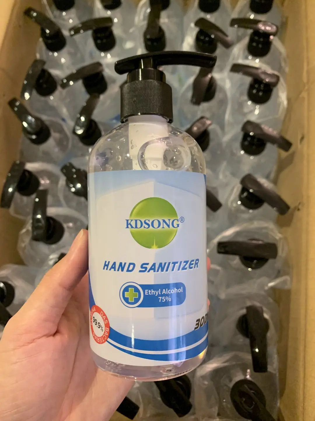 wholesale custom branded original hand sanitizer gel water free