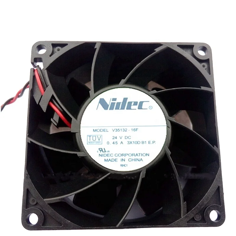 Ventola Di Raffreddamento NIDEC V35132-16F 24V 0.45A 80x80x38mm – 2 Pin – Nuova
