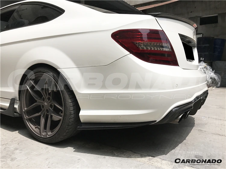 أغطية خلفية بنمط كاربونادو Rzs لسيارات مرسيدس Mercedes Deds W204 Sedan C63 Amg Buy طقم هيكل من ألياف الكربون Darwinpro W204 C63 لسيارة Mercedes Bsd C63 Amg W204 أغطية خلفية من ألياف