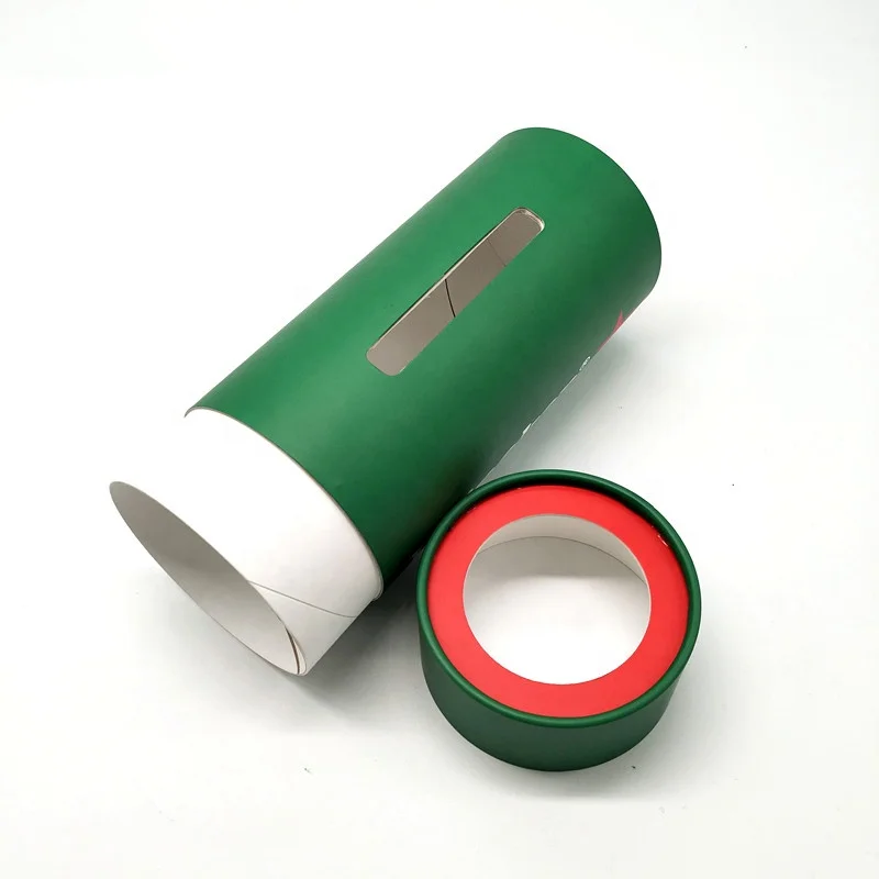 
Long Mailing Packaging Paper Tube With Window 