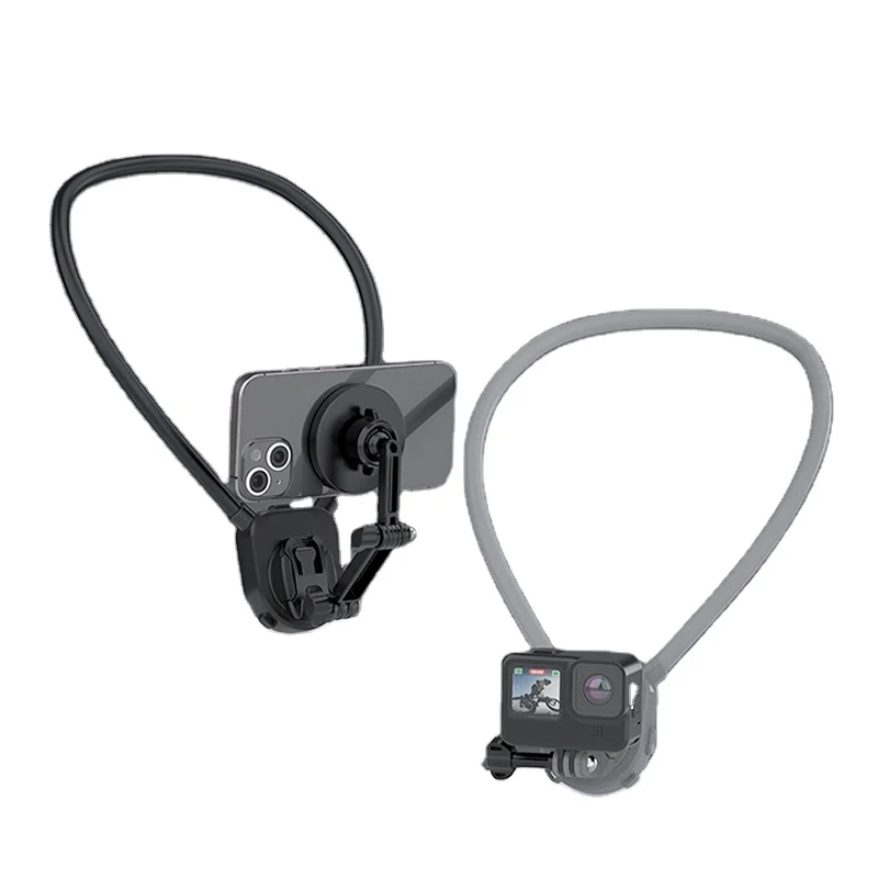 GoPro HERO (4K) mounted on a bike helmet alongside HERO13 Black and MAX on a tripod