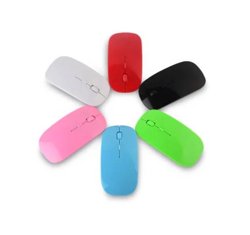 Mini Wireless Mouse Ergonomic 4 Buttons BT Mouse 2.4GHz Optical Laptop ...