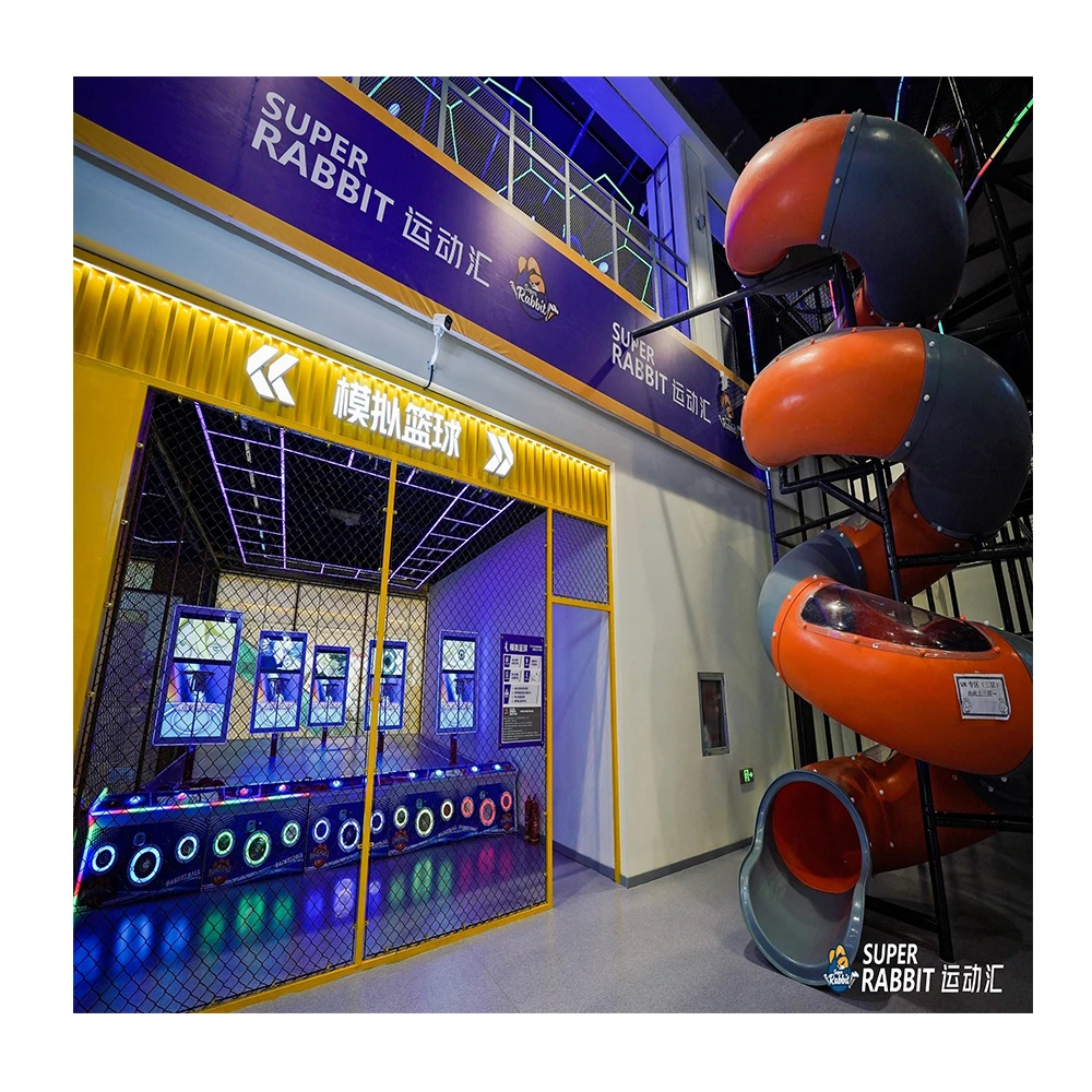 Kids Indoor Play Center Maze Children Indoor Soft Playground Equipment