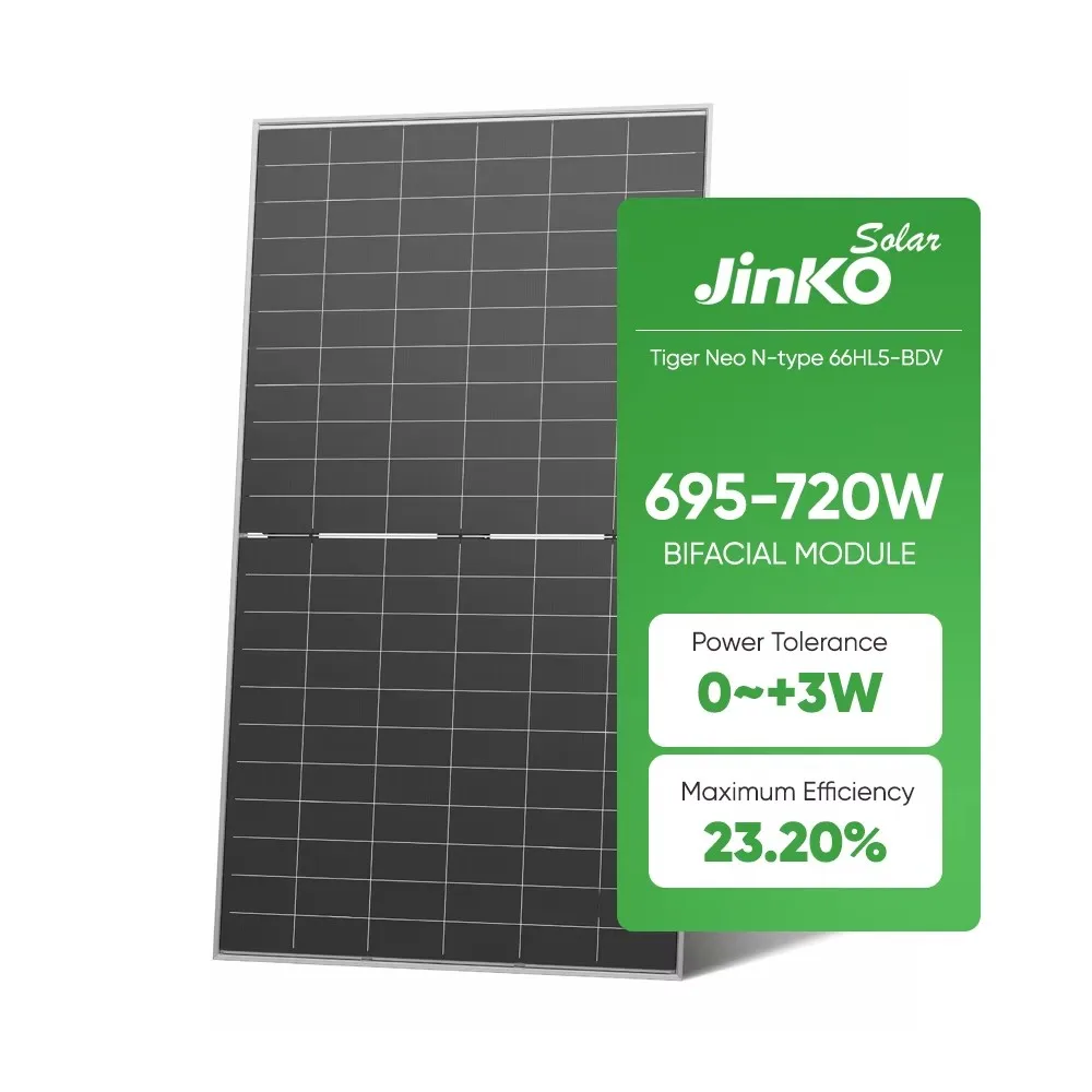 Jinko 66HL5-BDV Bifacial 700W-750W Solar Panels for Germany