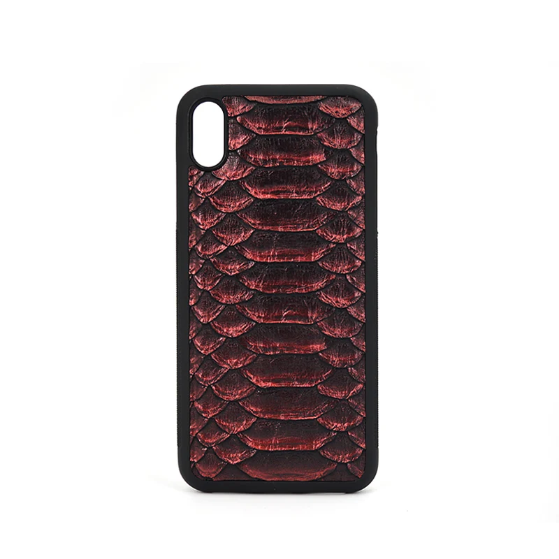 exotic leather iphone case