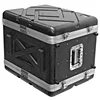 Lightweight 8 Space 6U DJ Shallow ABS Rack Case DP STAGE 6U ABS Rack Case PA DJ Medium Depth Amp Effects Utility Flight Cases