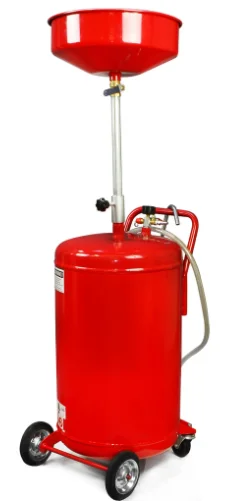 Waste Oil Drainer Engine 80l Oil Drain Tank Cart Oil Drainer Tank On ...