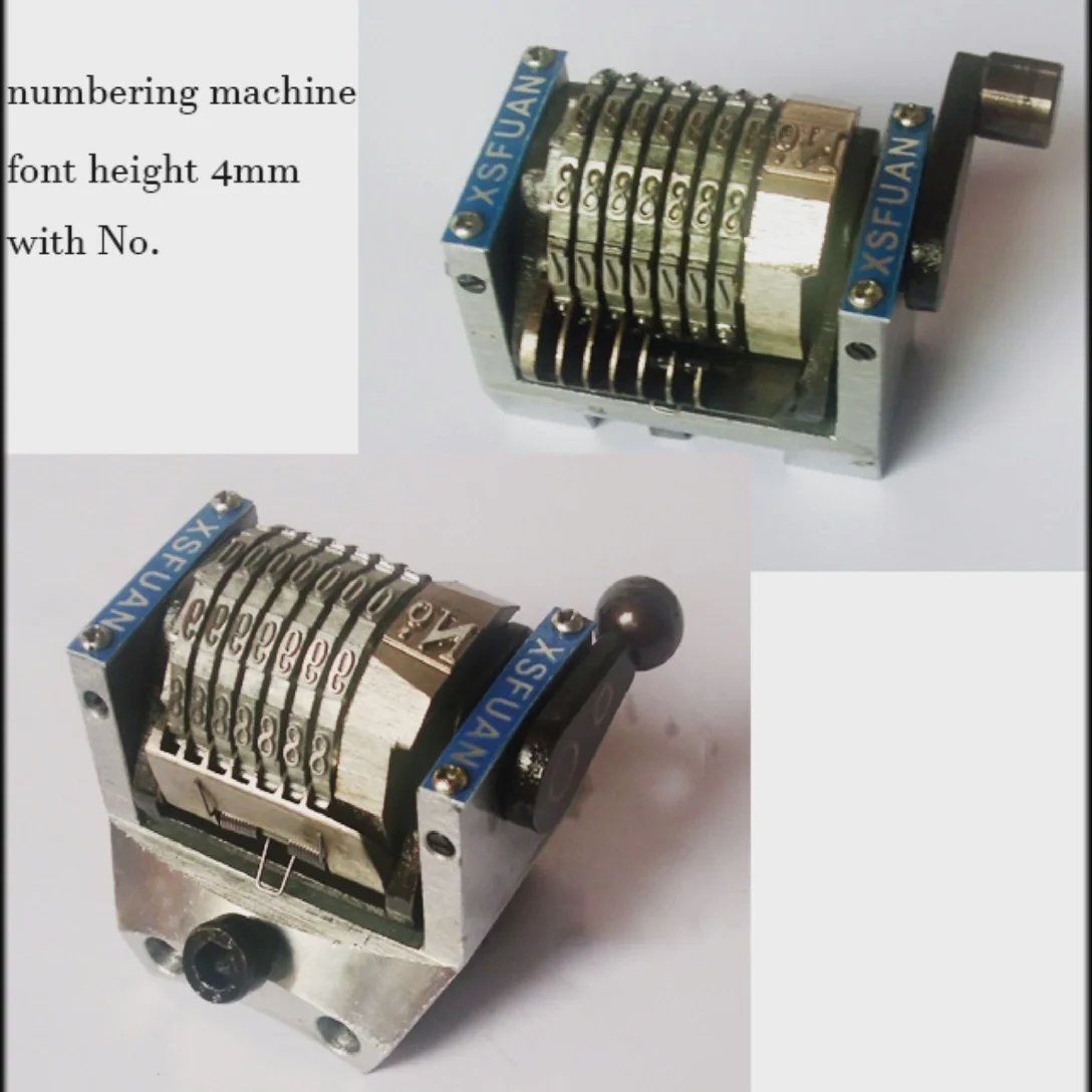 Printing Numbering Head With No.offset Printing Number Box Buy
