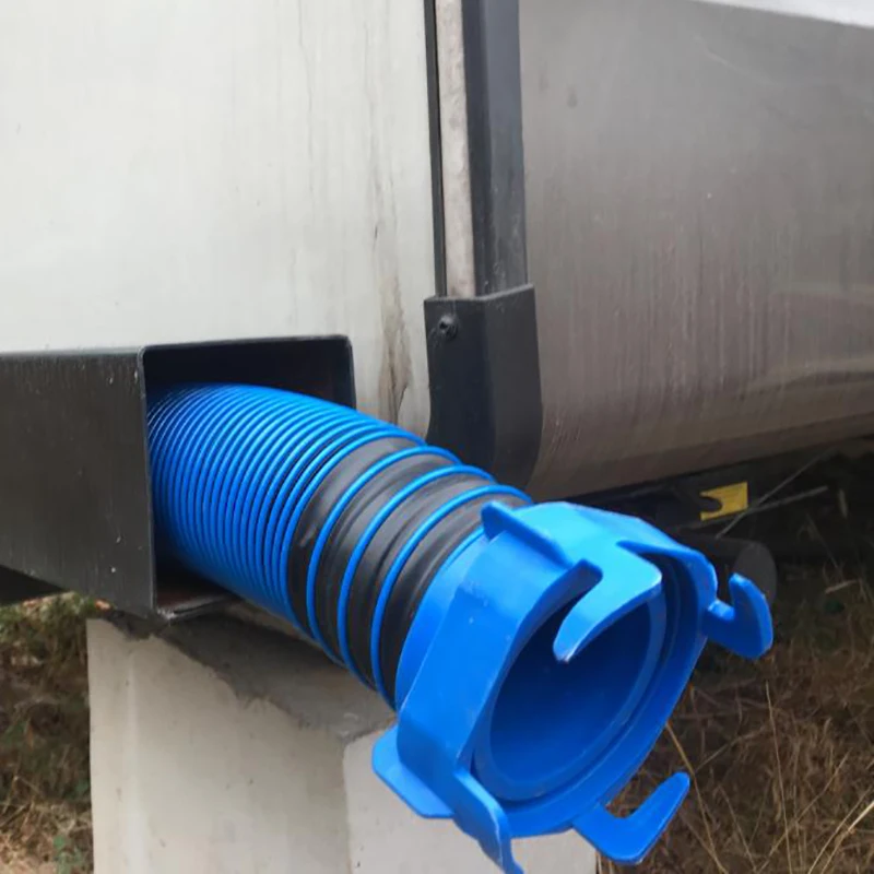 Rv Bumper Cover Fits Standard 4'' Square Bumpers And Conceal Sewer