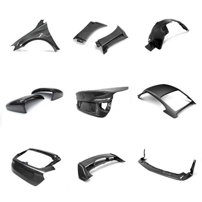 Car Racks Parts RIM Reaction Injection Molding For Aftermarket Auto Parts Wholesale Carbon Fiber Car Part