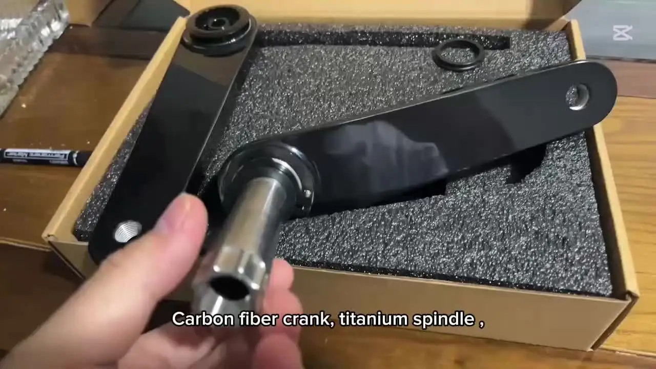 DFS C1 Crankset Lightweight Carbon Fiber for Road Bikes