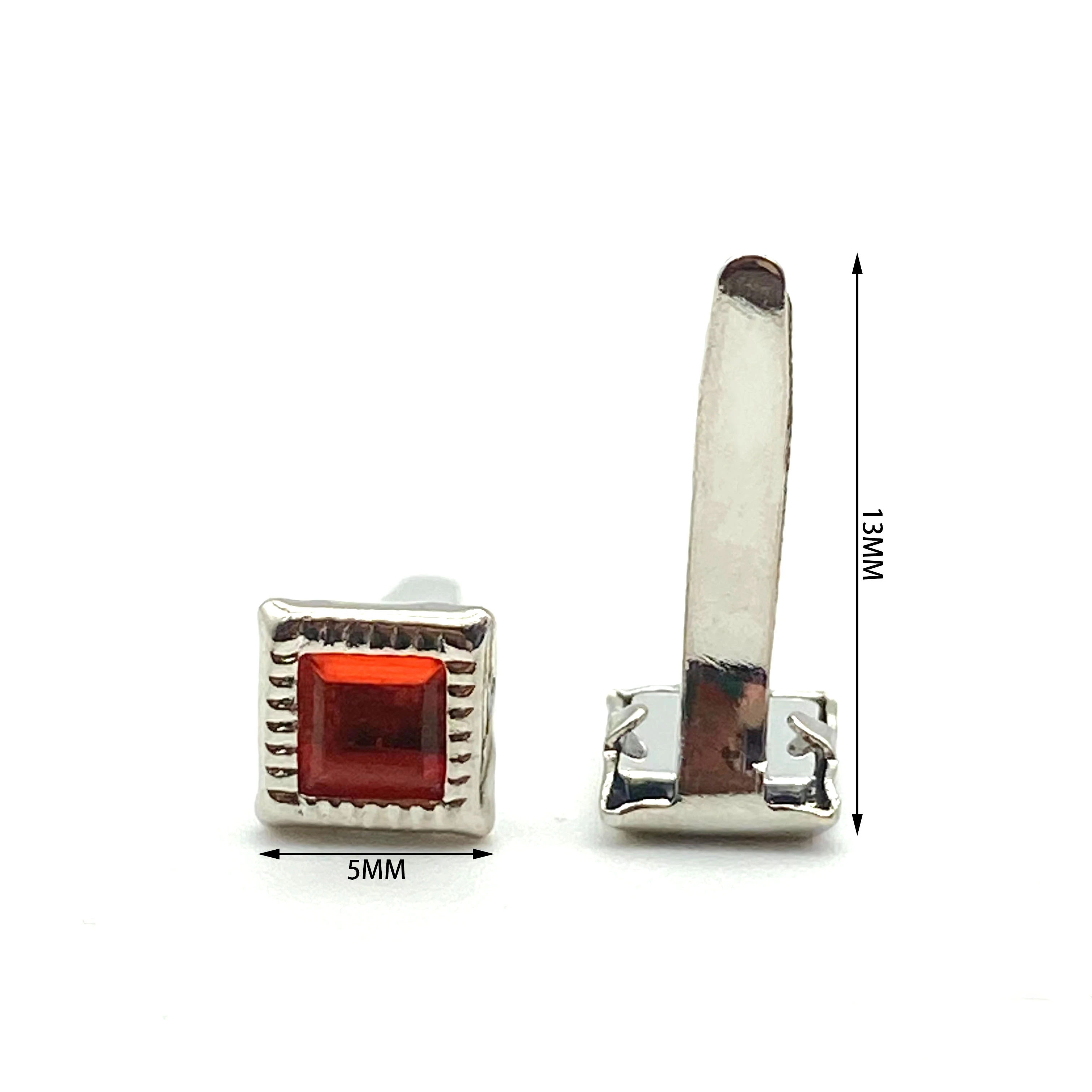 Square Rhinestone Crystal Paper Fastener Craft Brads For Wedding