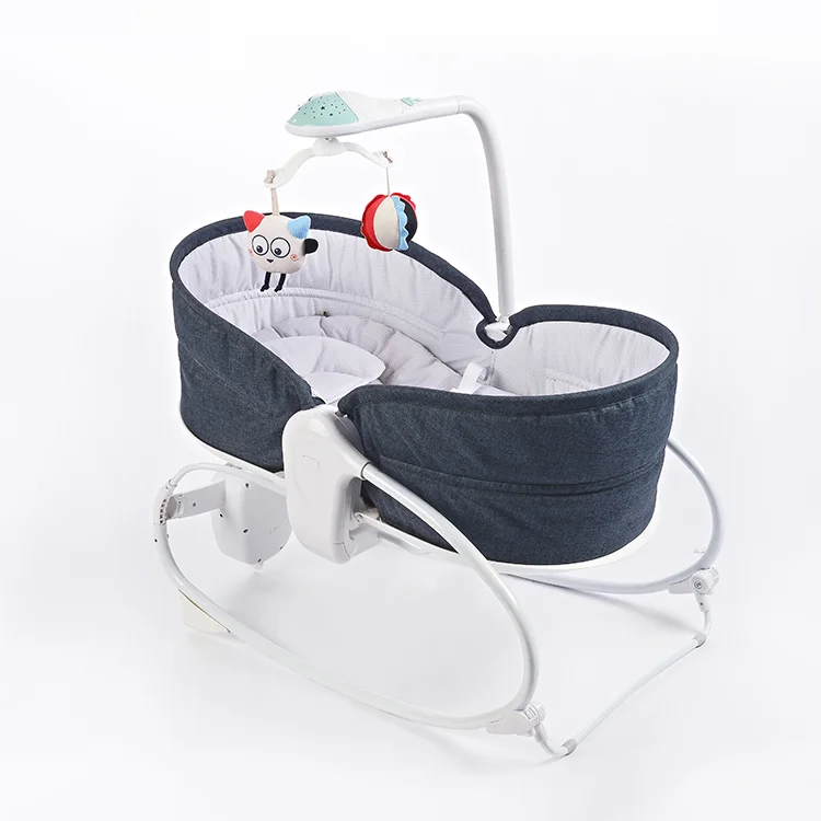 
Wholesale 2020 Latest Product High Quality 0-18Kg Load Range Metal 3 In 1 Electric Baby Swing Cradle With Music 