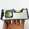 Amazon Hot 5-inch Aluminum Magnetic Mini Spirit Level With Metal Hook And Keychain