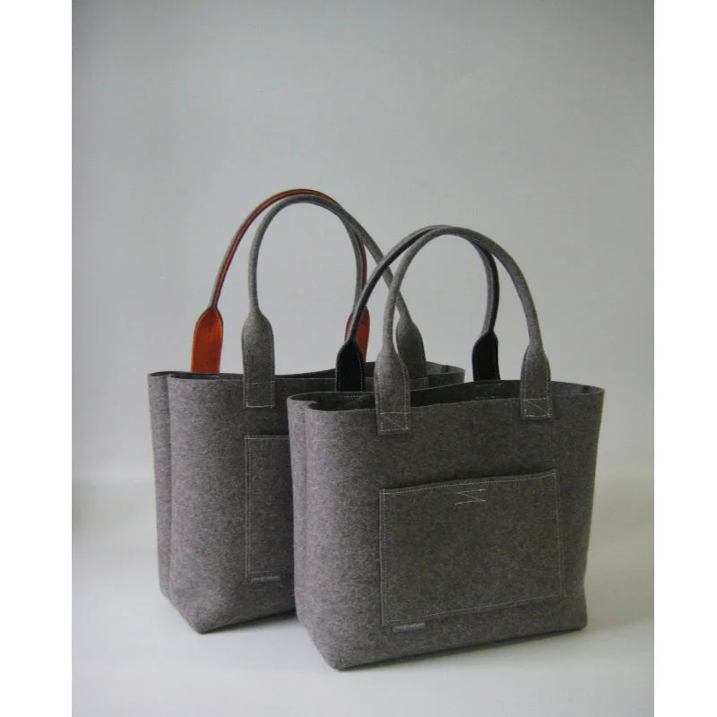 factory supply customized size christmas gift bags felt