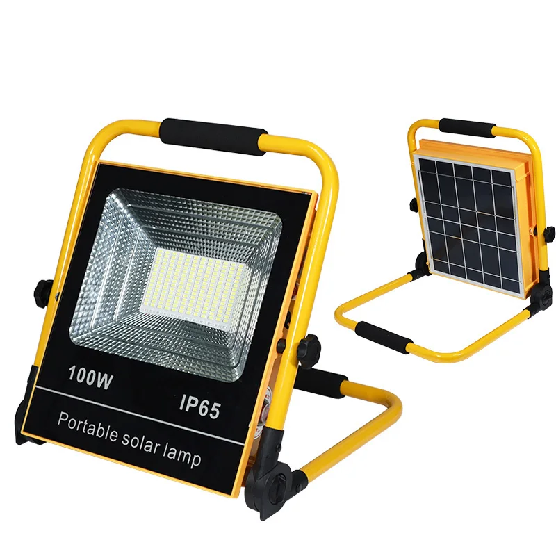 Best sale outdoor portable slim solar LED floodlight