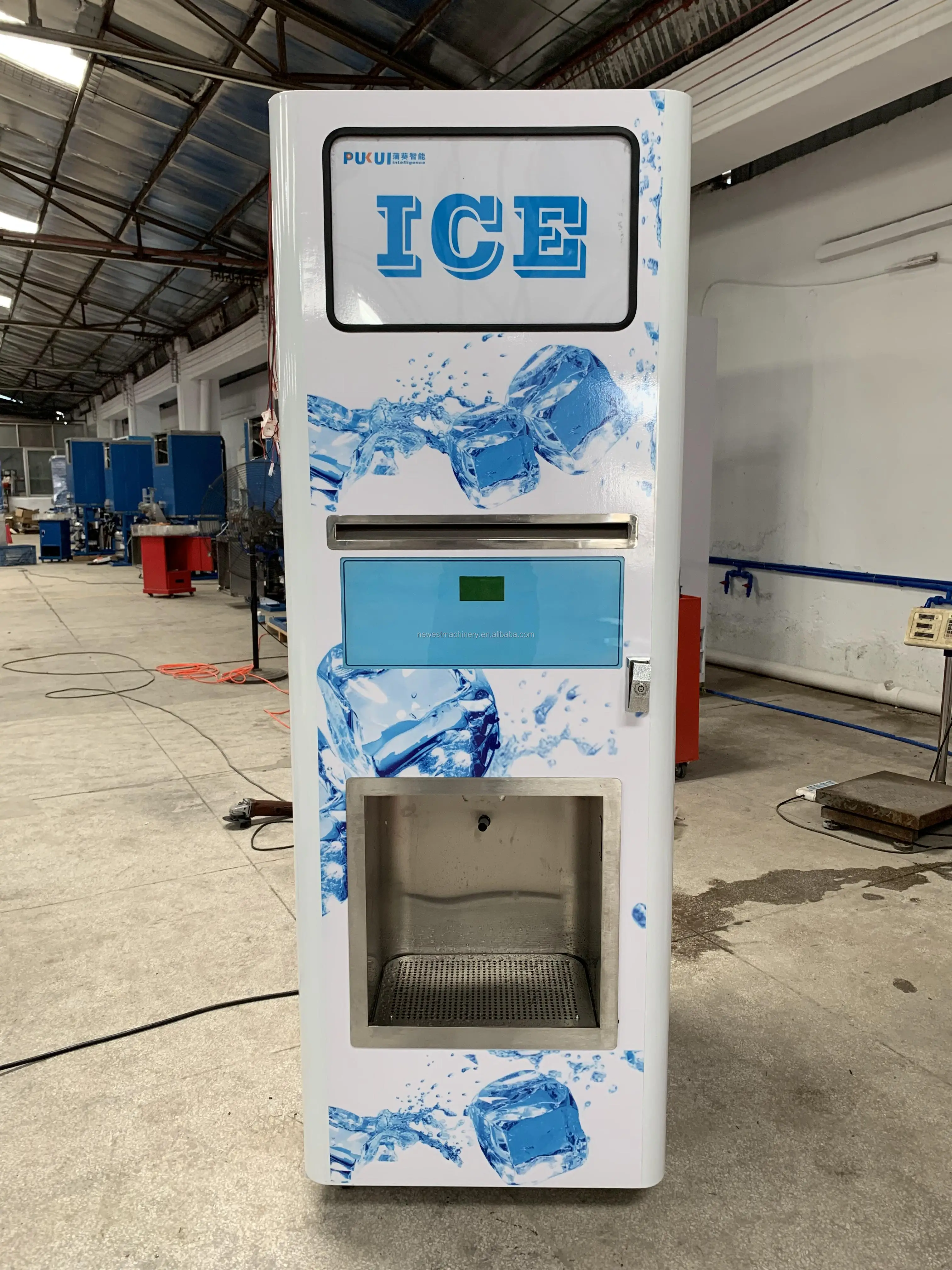Coin Operated Ice Maker Vending Machine/vending Ice Machine/ice Making