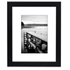 Amazon Hot 8x10 Gallery Black Wood Photo Picture Frame for Gallery, Home, Office Wall & Table Decoration