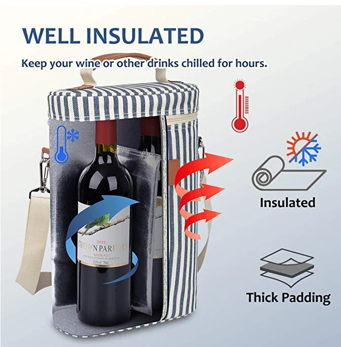 wine cooler holder bag