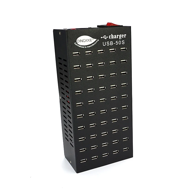 50 Usb Ports Power Bank Mobile Portable Usb Charger Multi Port Phone Charger