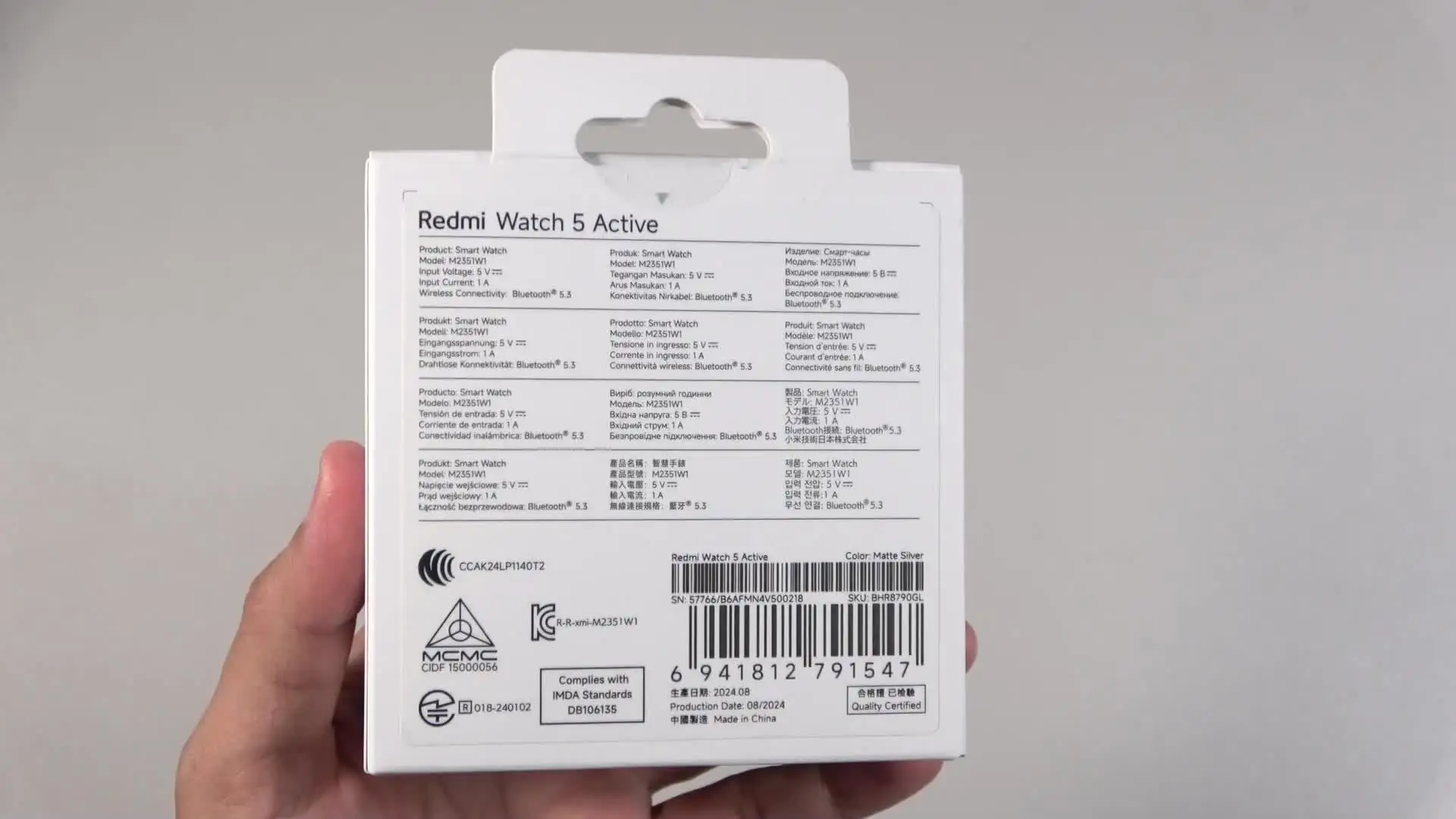 Xiaomi Redmi Watch Active Smartwatch with 18 Days Battery Life