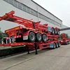 2019 New Model 45Ft Semi-Trailer Dimensions 3 Axles Skeleton Semi Trailer