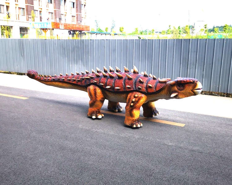 Life Size Remote Control Animatronic Dinosaur Ankylosaurus For Sale