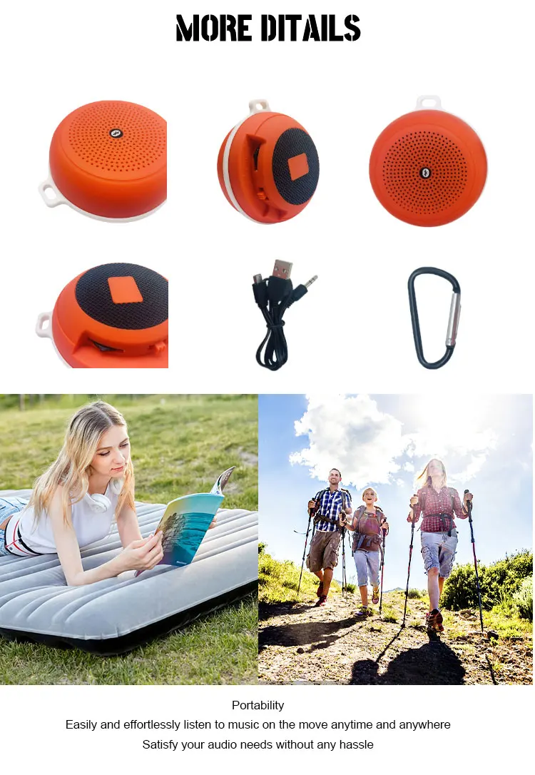 Mini Speaker Blue tooth Super-Portable with 82-Foot Bluetooth Range - ANKUX.COM