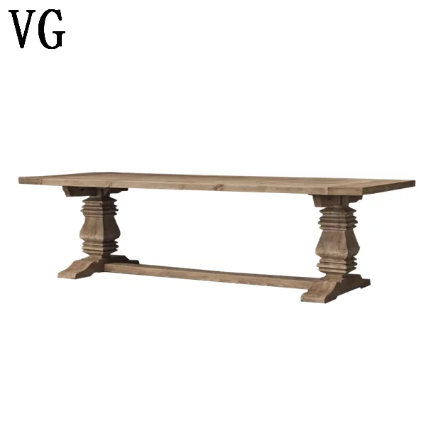 French Country Dining Table Classic Wedding Furniture Solid Wood Dining Table Set Dining Table Restaurant Furniture Buy Dining Tables Wood Table Coffee Table Product On Alibaba Com