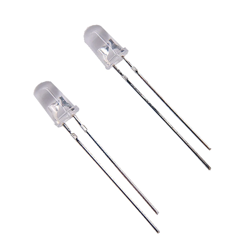 LED Factory 5MM Round LED Dip UV 10-400nm 365nm for disinfection