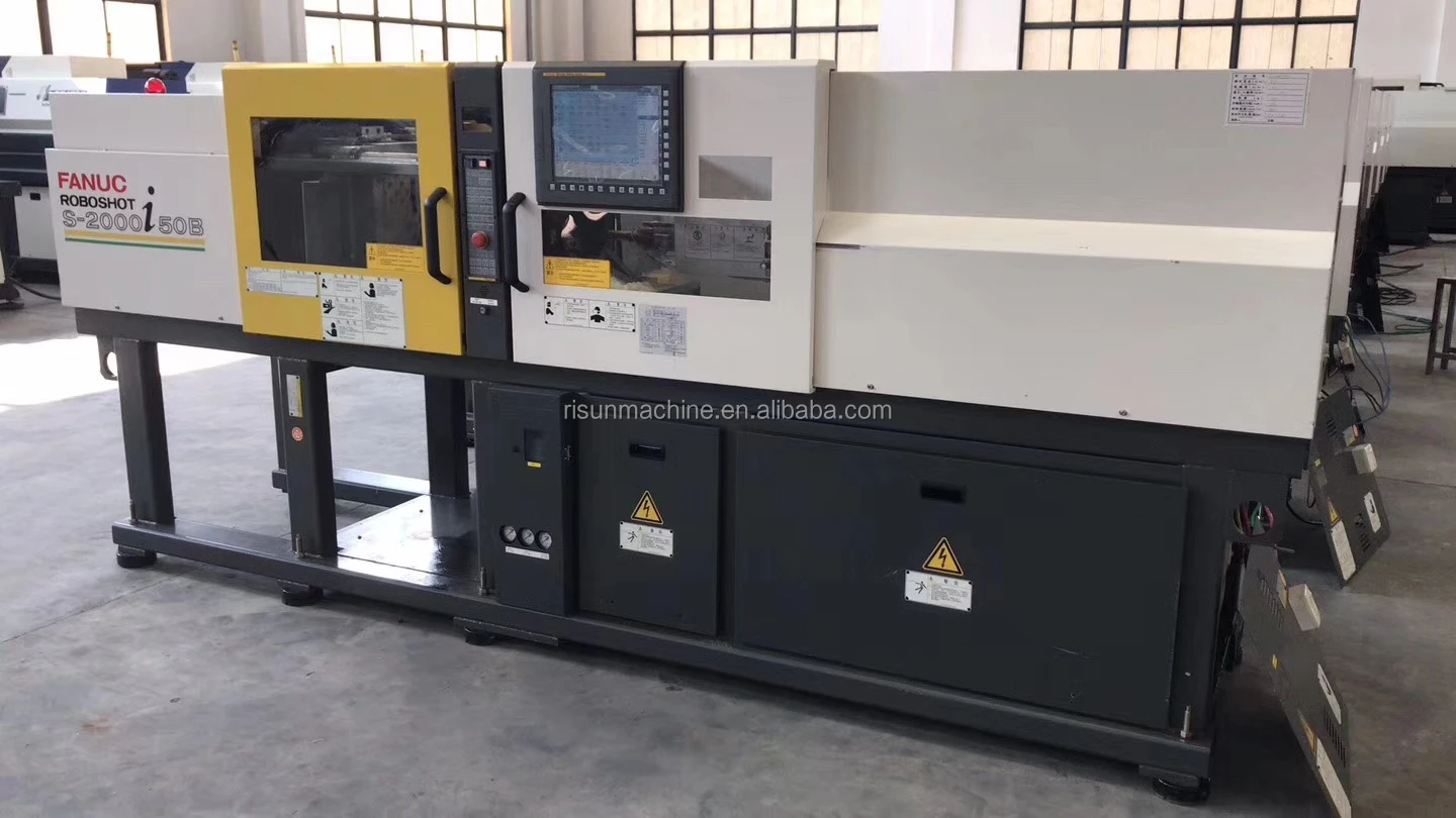 Used Fanuc 50 Ton Electric Injection Molding Machine Robotshot S ...