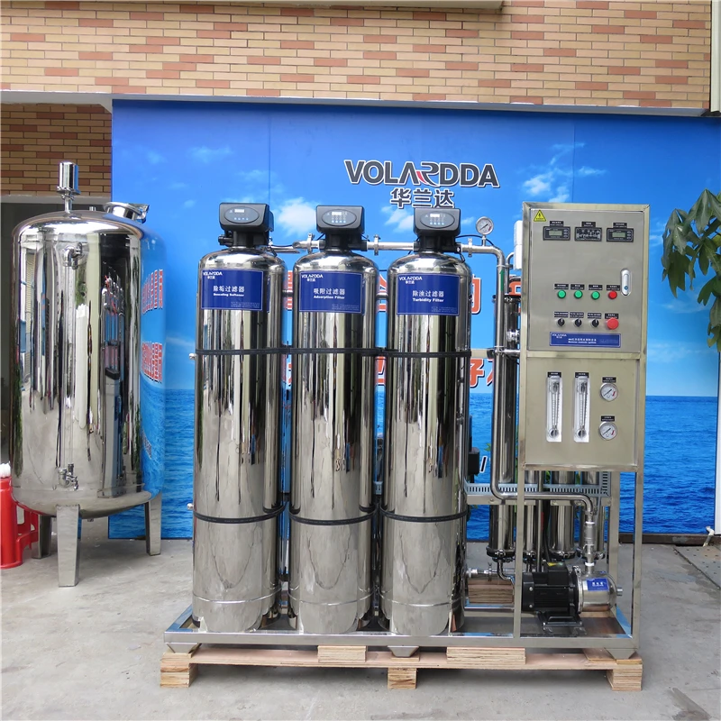 Drinking Water Filter Ro System 500l/h /stainless Steel Tank /sand