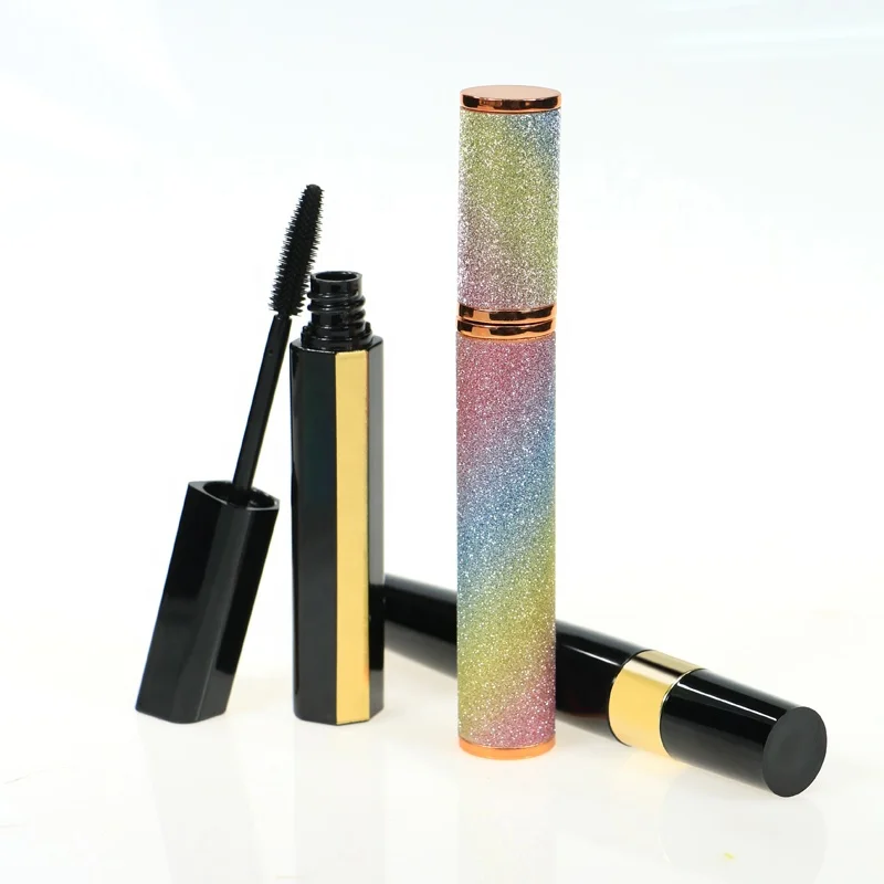 Hottest Vegan Matte Liquid Mascara Black Waterproof Volumizing 4d Silk Fiber Eyelash Mascara