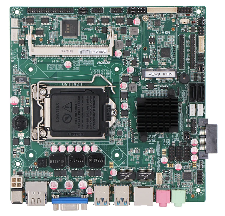 Ddr3 8gb Sodimm Carte Mère Mini Itx Intel Lga1150 Processeur H81