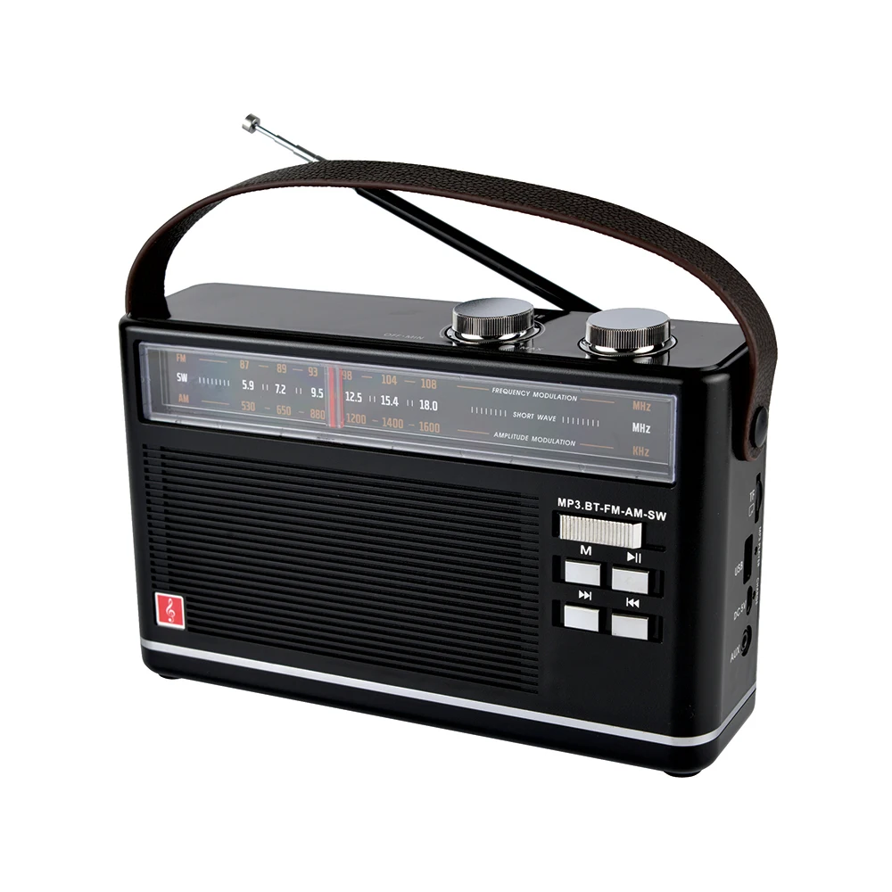 Hs2894 Old Fashion Vintage Design Retro Old Portable Radios Builtin